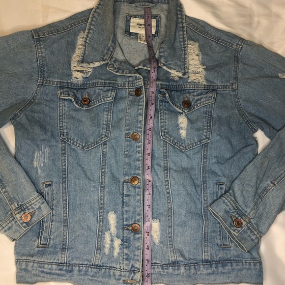 Denim jeans jacket Forever 21 #130 - Picture 6 of 9